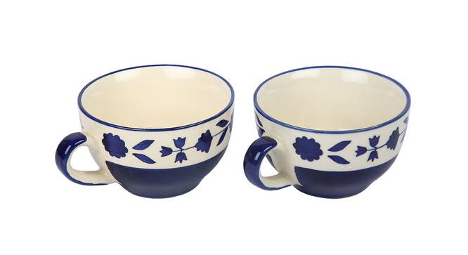 Renwick Soup Bowl Set of 2 (Blue) by Urban Ladder - Cross View Design 1 - 398726