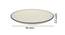Sheralyn Dinner Plates Set of 2 (White) by Urban Ladder - Design 1 Dimension - 398749