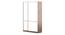 Hubert 6 Door Kitchen Display Cabinet (WARM WALNUT Finish) by Urban Ladder - Rear View Design 1 - 398840
