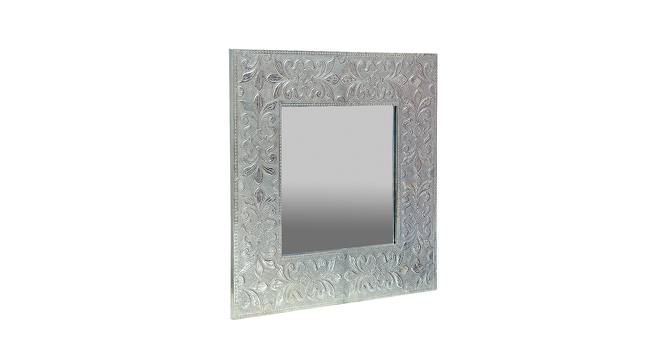Nyla Wall Mirror (Silver, Simple Configuration) by Urban Ladder - Front View Design 1 - 399691