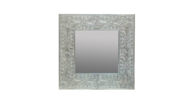 Nyla Wall Mirror (Silver, Simple Configuration) by Urban Ladder - Cross View Design 1 - 399707