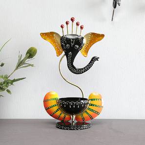 Craft Tree Design Multi Coloured Metal Tealight Holders Set of