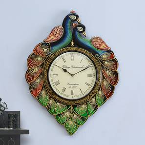 Jade wall clock multicolour lp