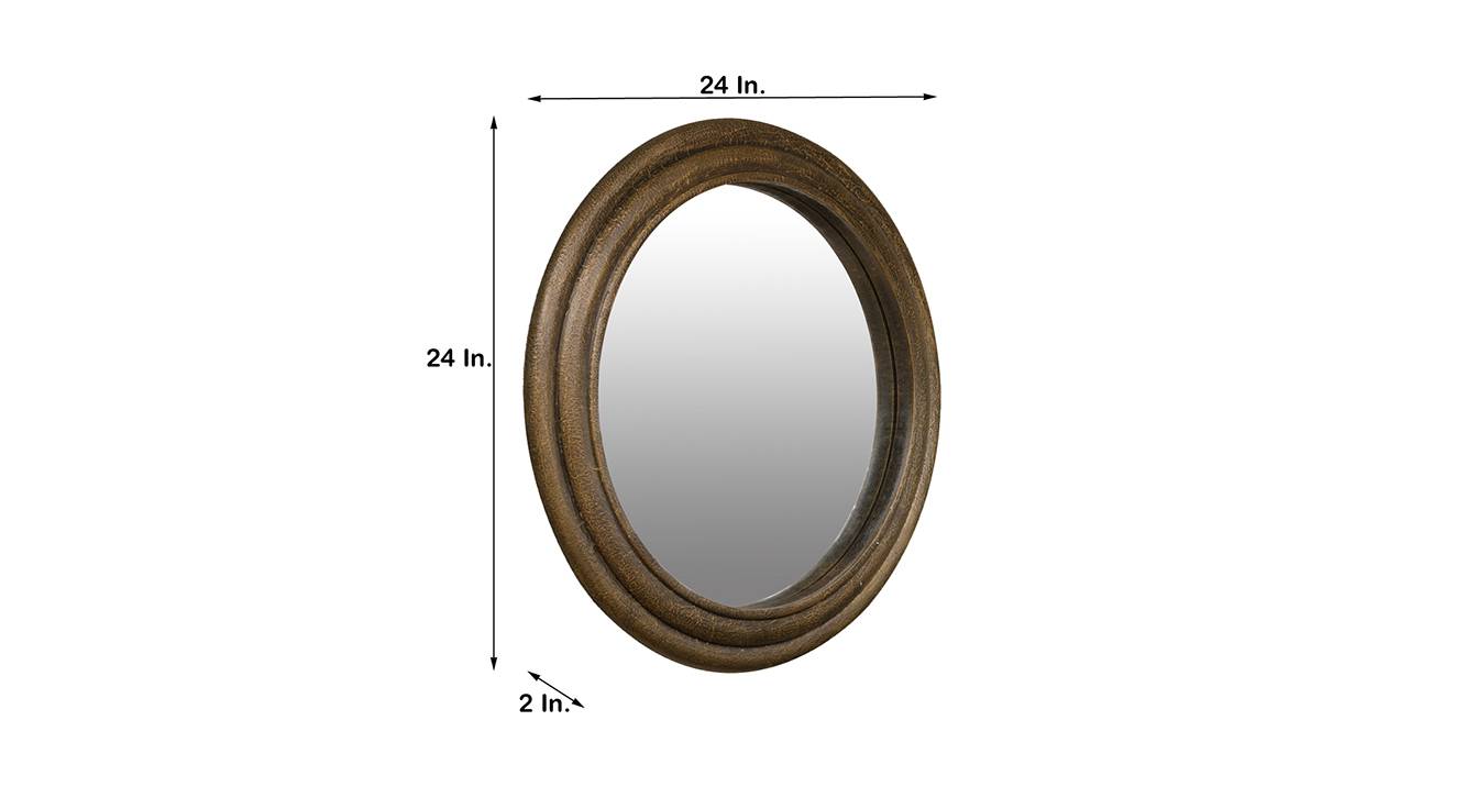 Journey wall mirror copper 6