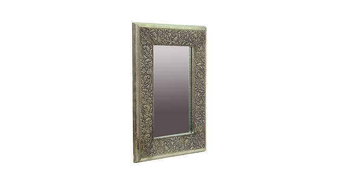 Nyla Wall Mirror (Gold, Simple Configuration) by Urban Ladder - Front View Design 1 - 400244