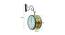 Reed Wall Clock (Yellow) by Urban Ladder - Design 1 Dimension - 400310