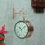 Skye wall clock copper lp