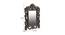 Rylan Wall Mirror (Black, Simple Configuration) by Urban Ladder - Design 1 Dimension - 400406