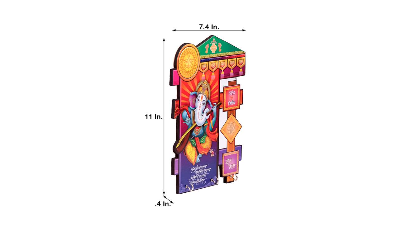 Sterling key holder multicolour 6