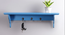 Lory Wall Shelf (Blue) by Urban Ladder - Front View Design 1 - 400566