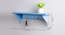 Lory Wall Shelf (Blue) by Urban Ladder - Design 1 Dimension - 400628