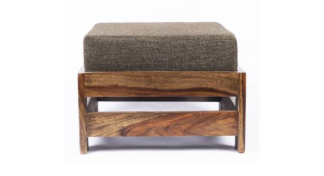 Amber Ottoman (Jute Brown) by Urban Ladder - Front View Design 1 - 400647