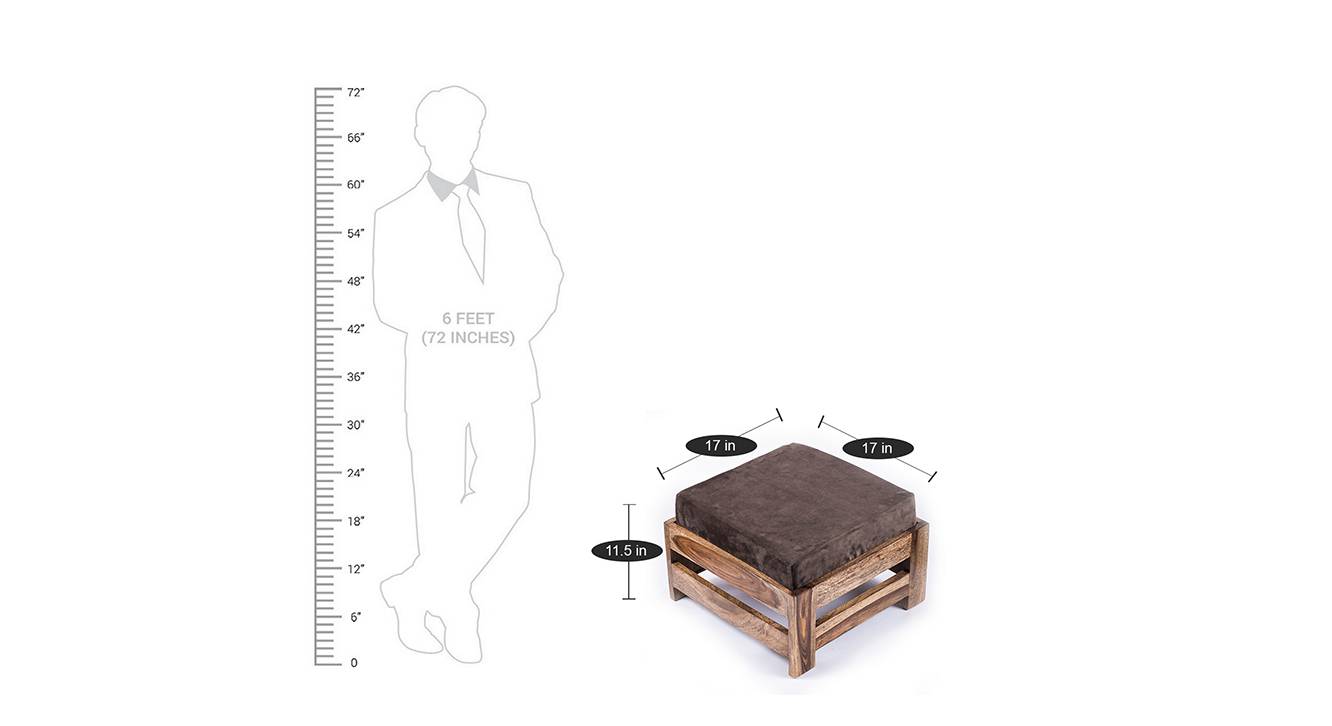 Amber ottoman grey velvet 6