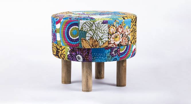 Collio Ottoman (Multicolour Patch Kantha) by Urban Ladder - Front View Design 1 - 400707