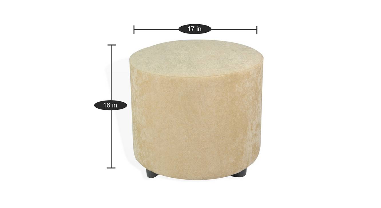 Iris ottoman ivory sparkle velvet 6