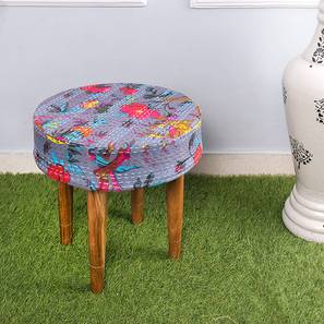 Nayla ottoman bird print grey kantha lp
