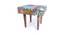 Lisbone Ottoman (Multicolour Patch Kantha) by Urban Ladder - Front View Design 1 - 400868