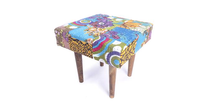Lisbone Ottoman (Multicolour Patch Kantha) by Urban Ladder - Cross View Design 1 - 400880