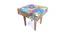Lisbone Ottoman (Multicolour Patch Kantha) by Urban Ladder - Cross View Design 1 - 400880
