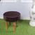 Nayla ottoman grey velvet lp
