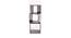 Oakara Nested Stool Set of 3 (Walnut Brown) by Urban Ladder - Cross View Design 1 - 401065