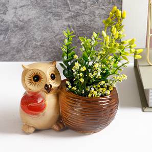 Brown Ceramic Planter-image-48
