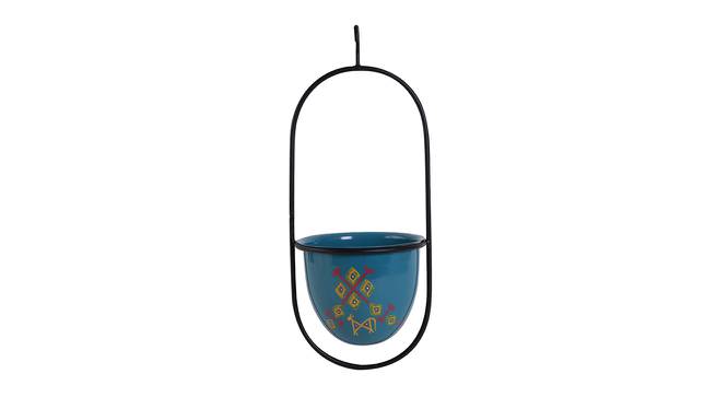 Cali Planter (Teal Blue) by Urban Ladder - Front View Design 1 - 401137