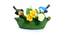 Fiona Planter (Green) by Urban Ladder - Front View Design 1 - 401139