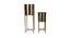 Charlee Planter Set of 2 (Brown) by Urban Ladder - Cross View Design 1 - 401154