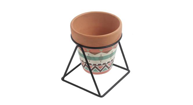 Celeste Planter (Brown) by Urban Ladder - Cross View Design 1 - 401175