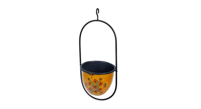 Kailani Planter (Yellow) by Urban Ladder - Front View Design 1 - 401227