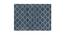 Bastion Carpet (Rectangle Carpet Shape, Aegean Blue, 244 x 158 cm  (96" x 62") Carpet Size) by Urban Ladder - Front View Design 1 - 401422