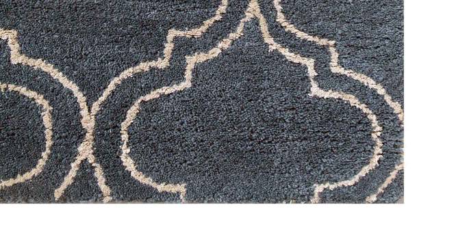 Bastion Carpet (Rectangle Carpet Shape, Aegean Blue, 244 x 158 cm  (96" x 62") Carpet Size) by Urban Ladder - Cross View Design 1 - 401444