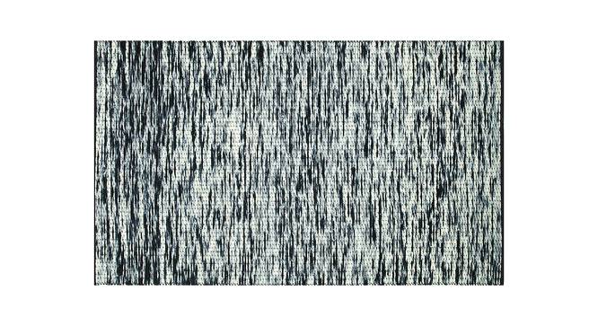Damino Carpet (Rectangle Carpet Shape, Ebony - White, 256 x 152 cm  (101" x 60") Carpet Size) by Urban Ladder - Front View Design 1 - 401526