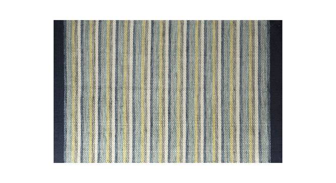 Firawa Carpet (Rectangle Carpet Shape, 244 x 152 cm  (96" x 60") Carpet Size, Medieval Blue - Silver Sea Moss) by Urban Ladder - Front View Design 1 - 401757