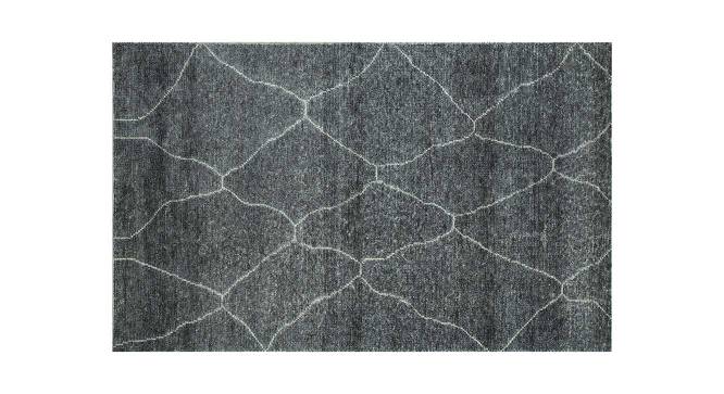 Garmy Carpet (Rectangle Carpet Shape, Liquorice - Wheat, 238 x 155 cm (93" x 61") Carpet Size) by Urban Ladder - Front View Design 1 - 401866