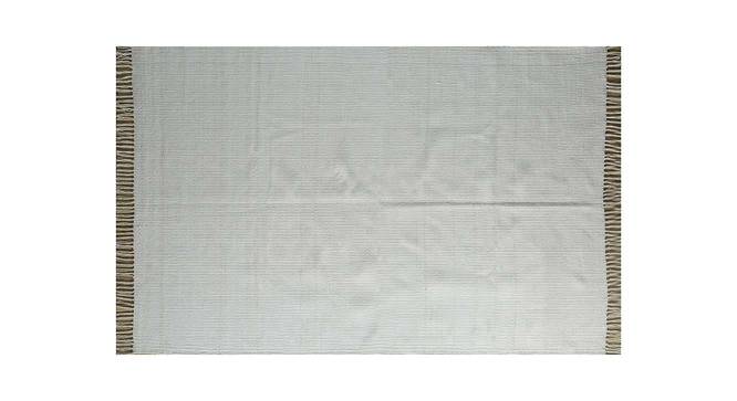 Genny Carpet (Rectangle Carpet Shape, Winter White, 250 x 155 cm  (98" x 61") Carpet Size) by Urban Ladder - Front View Design 1 - 401872