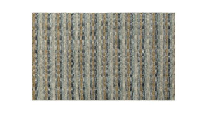 Kaafri Carpet (Rectangle Carpet Shape, Dark Grey - Capri, 250 x 152 cm  (98" x 60") Carpet Size) by Urban Ladder - Front View Design 1 - 401999