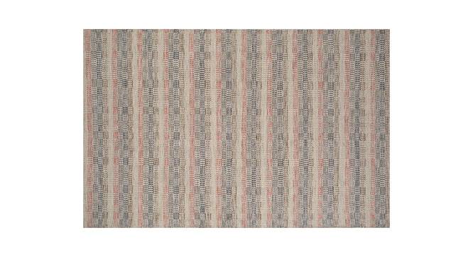Kaafri Carpet (Rectangle Carpet Shape, Soft Ivory - Grey Brown, 247 x 152 cm  (97" x 60") Carpet Size) by Urban Ladder - Front View Design 1 - 402000