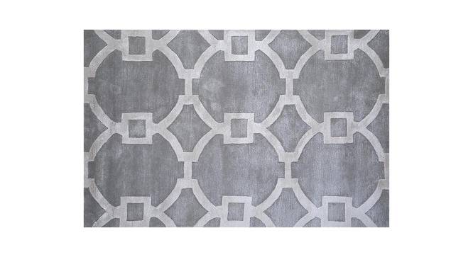 Kalwe Carpet (Rectangle Carpet Shape, 183 x 122 cm  (72" x 48") Carpet Size, Ashwood - Antique White) by Urban Ladder - Front View Design 1 - 402018