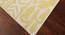 KiIa Carpet (Rectangle Carpet Shape, 244 x 152 cm  (96" x 60") Carpet Size, White - Butter) by Urban Ladder - Design 1 Side View - 402170