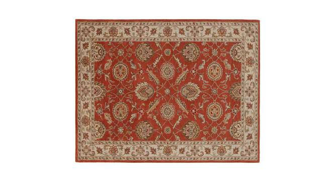 Mikol Carpet (Rectangle Carpet Shape, Classic Rust - Light Gold, 247 x 155 cm  (97" x 61") Carpet Size) by Urban Ladder - Front View Design 1 - 402266