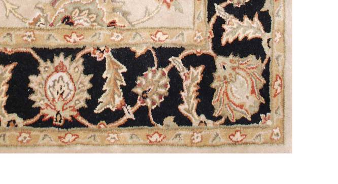Mikol Carpet (Rectangle Carpet Shape, Beige - Ebony, 247 x 152 cm  (97" x 60") Carpet Size) by Urban Ladder - Cross View Design 1 - 402291