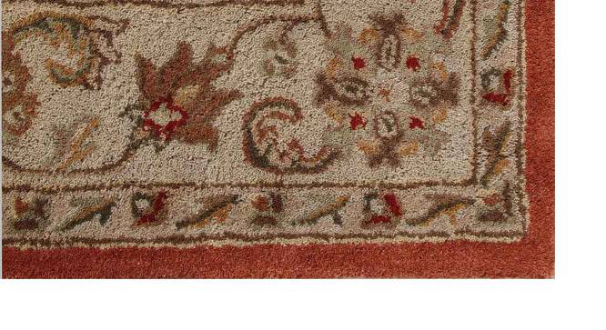Mikol Carpet (Rectangle Carpet Shape, Classic Rust - Light Gold, 247 x 155 cm  (97" x 61") Carpet Size) by Urban Ladder - Cross View Design 1 - 402294