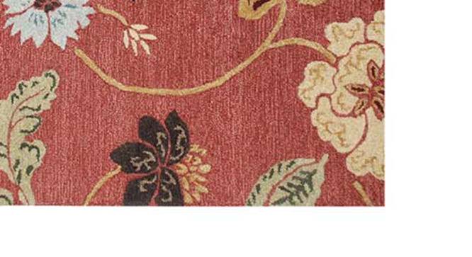 Rokolo Carpet (Rectangle Carpet Shape, 244 x 152 cm  (96" x 60") Carpet Size, Navajo Red - Marigold) by Urban Ladder - Cross View Design 1 - 402421