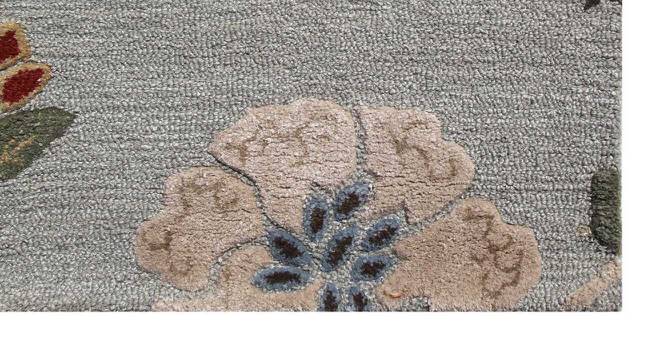 Rokolo Carpet (Rectangle Carpet Shape, Sea Blue, 244 x 305 cm  (96" x 120") Carpet Size) by Urban Ladder - Cross View Design 1 - 402423