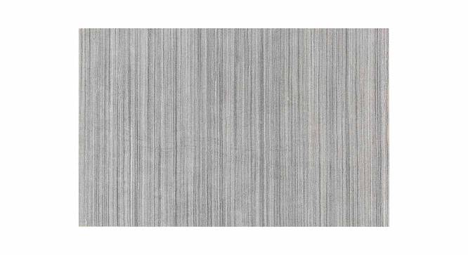 Tesero Carpet (Rectangle Carpet Shape, Glacier Grey, 244 x 155 cm  (96" x 61") Carpet Size) by Urban Ladder - Front View Design 1 - 402511