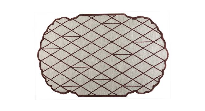 Yara Carpet (Rectangle Carpet Shape, London Fog, 244 x 171 cm (96" x 67") Carpet Size) by Urban Ladder - Front View Design 1 - 402842