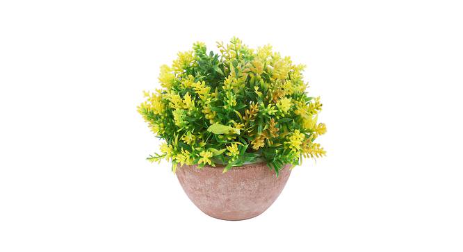 Sandria Artifical Plant (Yellow) by Urban Ladder - Front View Design 1 - 402885
