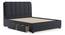 Faroe Upholstered Storage Bed (Grey, Queen Bed Size) by Urban Ladder - Cross View Design 1 - 403025